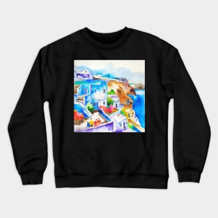 Cinque Terre. Italy. Cinque Terre National Park Crewneck Sweatshirt